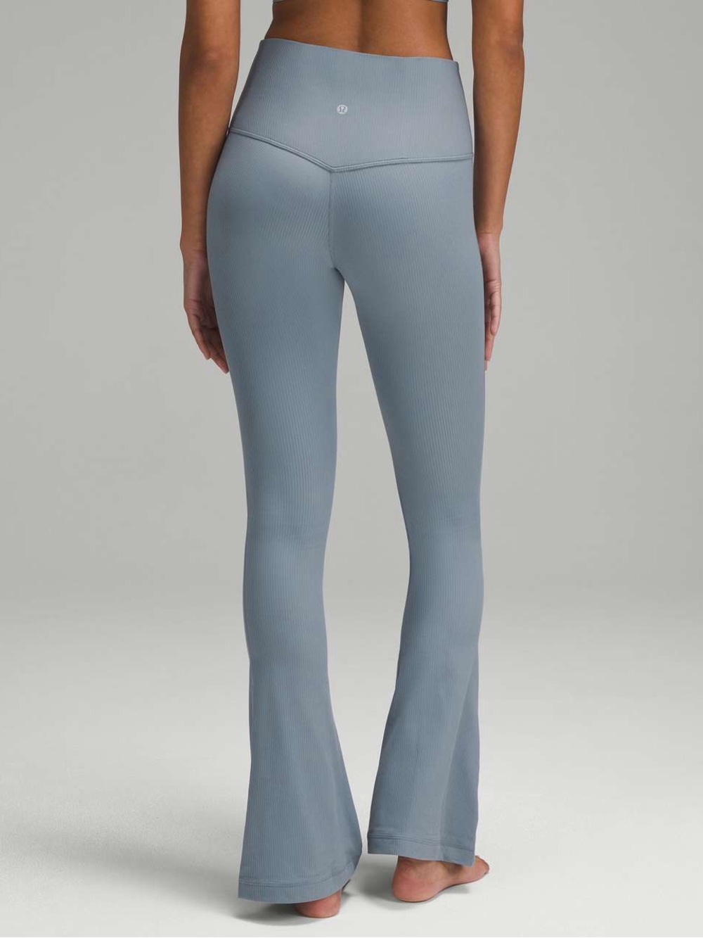 Lululemon Align High-Rise Ribbed Mini-Flare Pant Regular Belgian Blue leggings